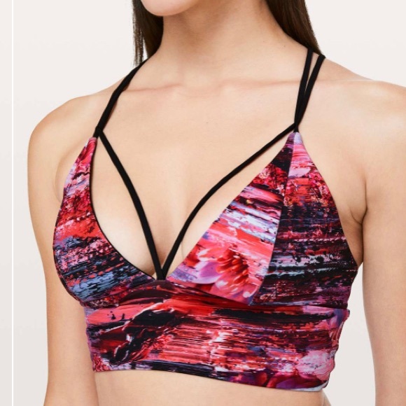 EUC Lululemon Pushing Limits Bra - size 6 - Picture 2 of 5